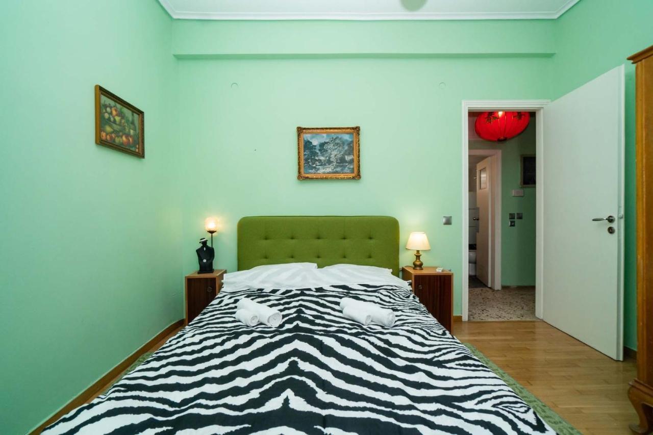 Acropolis View Vintage Style Apartment In Koukaki Ateny Zewnętrze zdjęcie