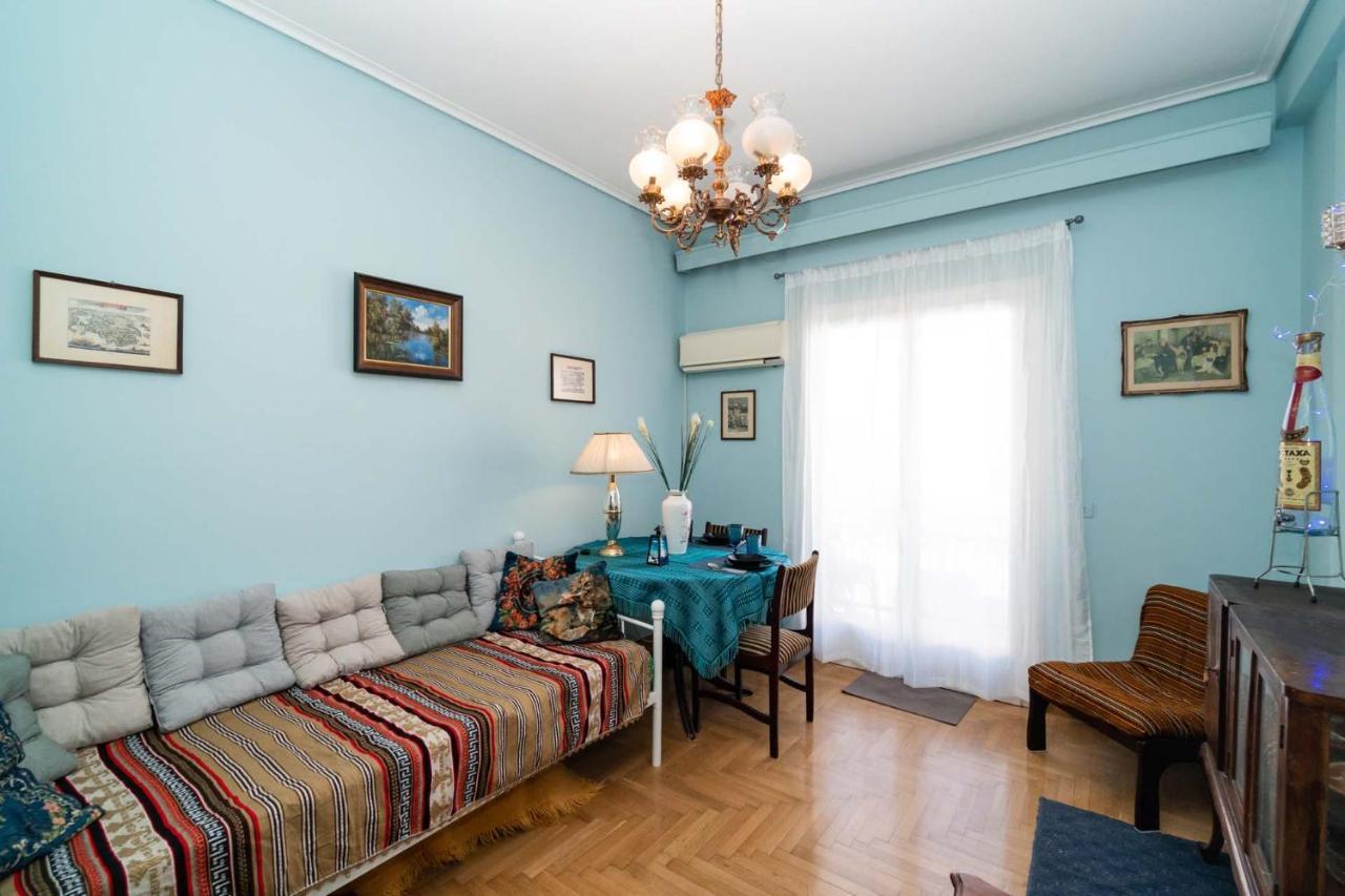 Acropolis View Vintage Style Apartment In Koukaki Ateny Zewnętrze zdjęcie