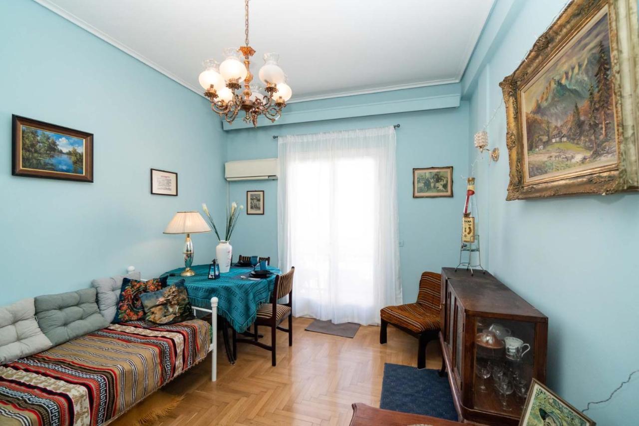 Acropolis View Vintage Style Apartment In Koukaki Ateny Zewnętrze zdjęcie